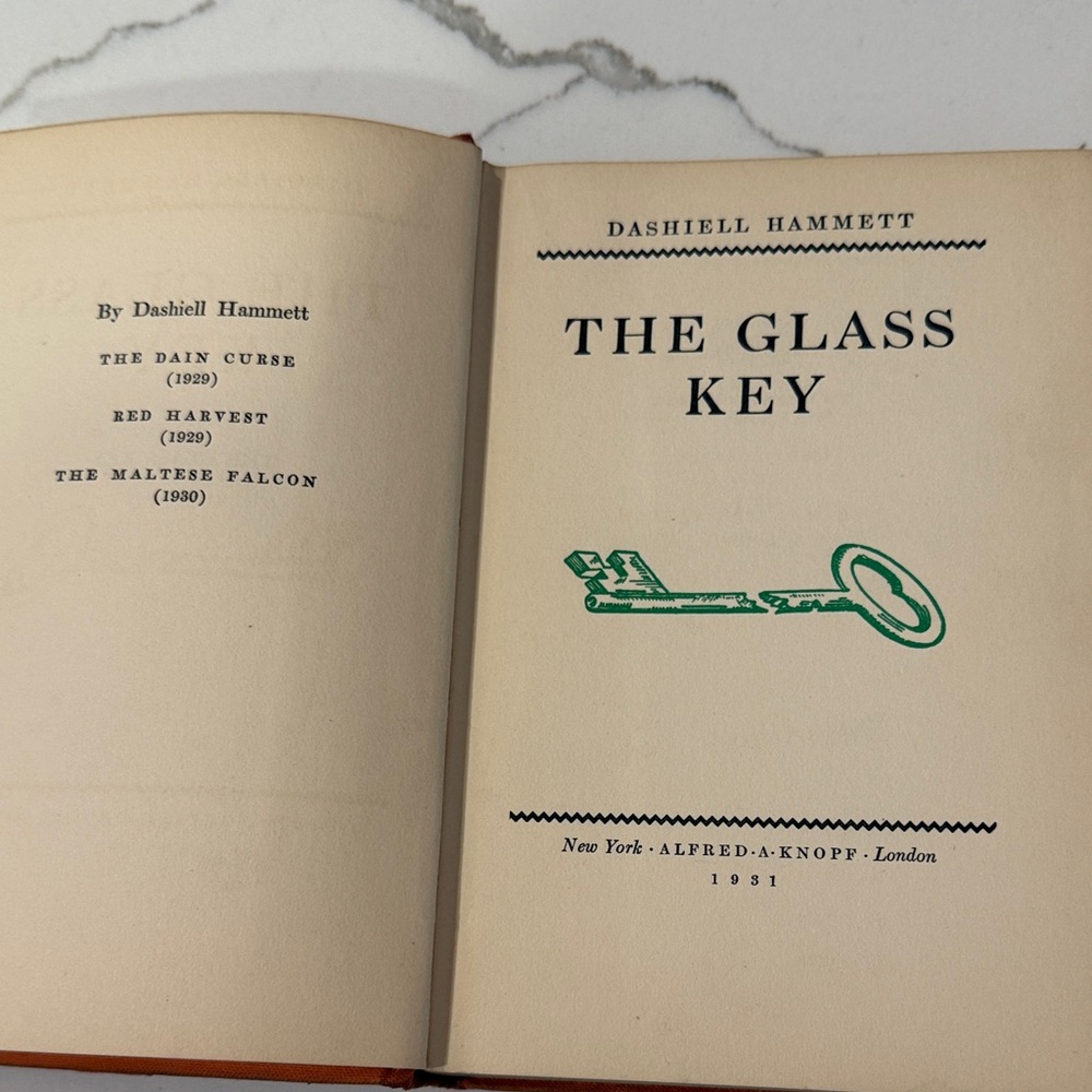 The Glass Key First Edition - Picture 7 of 12